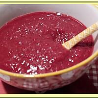 recette Compote de rhubarbe et Framboises