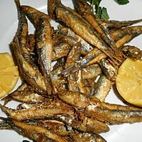 recette Friture d anchois au citron