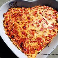 recette Clafoutis aux poivrons et tomates