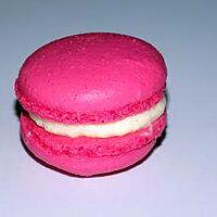 recette Macarons chocolat blanc