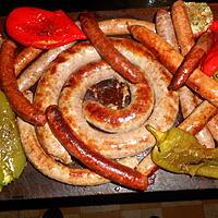 recette Mixed gril de saucisses et merguez