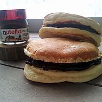 recette Dorayakis au nutella *Pancakes japonnais*