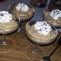 recette Mousse au caramel beurre salé au copeaux de chocolat