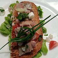 recette Salade ou canapé de maatjes