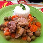 recette BLANQUETTE de VEAU  A MA FAÇON au COOKEO