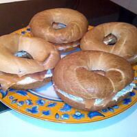 recette Bagels saumon & fromage