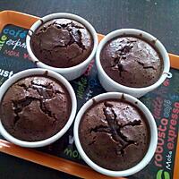 recette Fondants chocolat & nutella