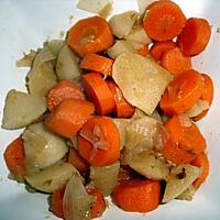 recette Mijoté sucré-salé de carottes et navets