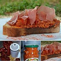 recette TARTINE LA FLAMBOYANTE