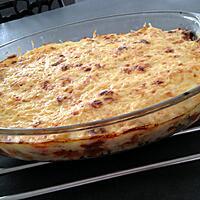 recette Coquillettes façon lasagnes