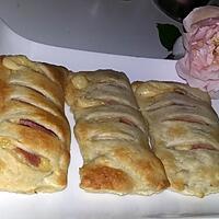 recette Friands au fromage et au jambon