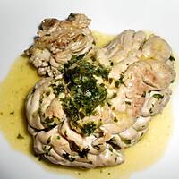 recette CERVELLE DE VEAU PERSIL ET AIL