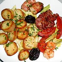 recette ASSIETTE DU SOIR MARINE