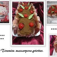 recette Tiramisu mascarpone & griottes.