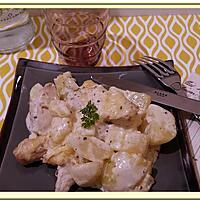 recette Gratin de pommes de terre et filet de dinde