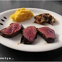 recette Magret de canard au miel et balsamique