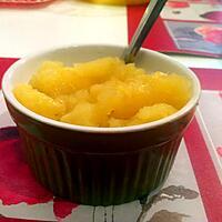 recette COMPOTE POMME/ANANAS au COOKEO
