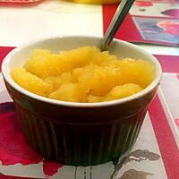 recette COMPOTE POMME/ANANAS au COOKEO