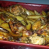 recette Pilons de poulet et ses pommes de terre rôtis au romarin