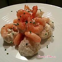 recette Chou-fleur mayonnaise crevettes