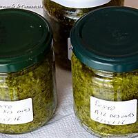 recette Sauce pesto ail des ours