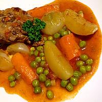 recette Navarin d'agneau aux légumes printaniers