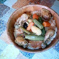 recette couscous algerien au legumes et au poulet