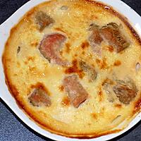 recette Clafouti tofu et rhubarbe (compatible dukan)