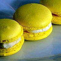 recette Macarons ananas