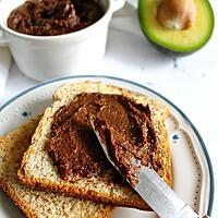 recette Pâte à tartiner avocat, cacao, noisettes (vegan, sans lactose))