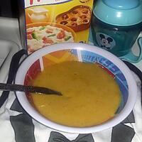 recette Soupe a la floraline,  carotte et courgette