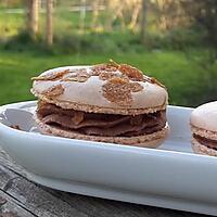 recette Macarons chocolat gianduja