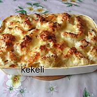 recette Gratin de choux fleur