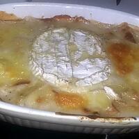 recette Gratin de pomme de terre au camembert