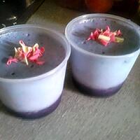 recette verrine de mascarpone au myrtille