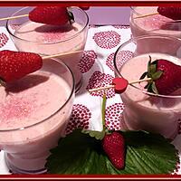 recette Mousse de fraise au fromage blanc