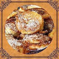 recette Beignets aux pommes et bananes aromatisés au rhum