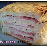 recette Croque cake moelleux