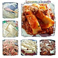 recette Lasagnes à la poêle