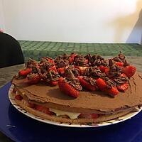 recette Gâteau aux fraises de Tonton