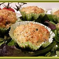 recette Muffins aux petits pois et aux lardons