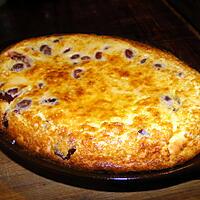 recette Clafoutis aux cerises rôties