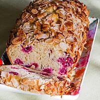 recette Gâteau du matin framboises amandes