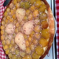 recette Tarte poires , mirabelles