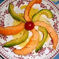 recette Duo d avocat et melon