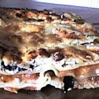 recette LASAGNES AUX AUBERGINES, TOMATES ET TAPENADE