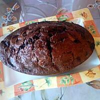 recette cake chocolat banane