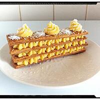 recette Mille-feuille citron gingembre