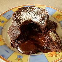 recette Coulants au chocolat et chamallow