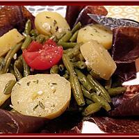 recette Salade de haricots verts à la viande de grison